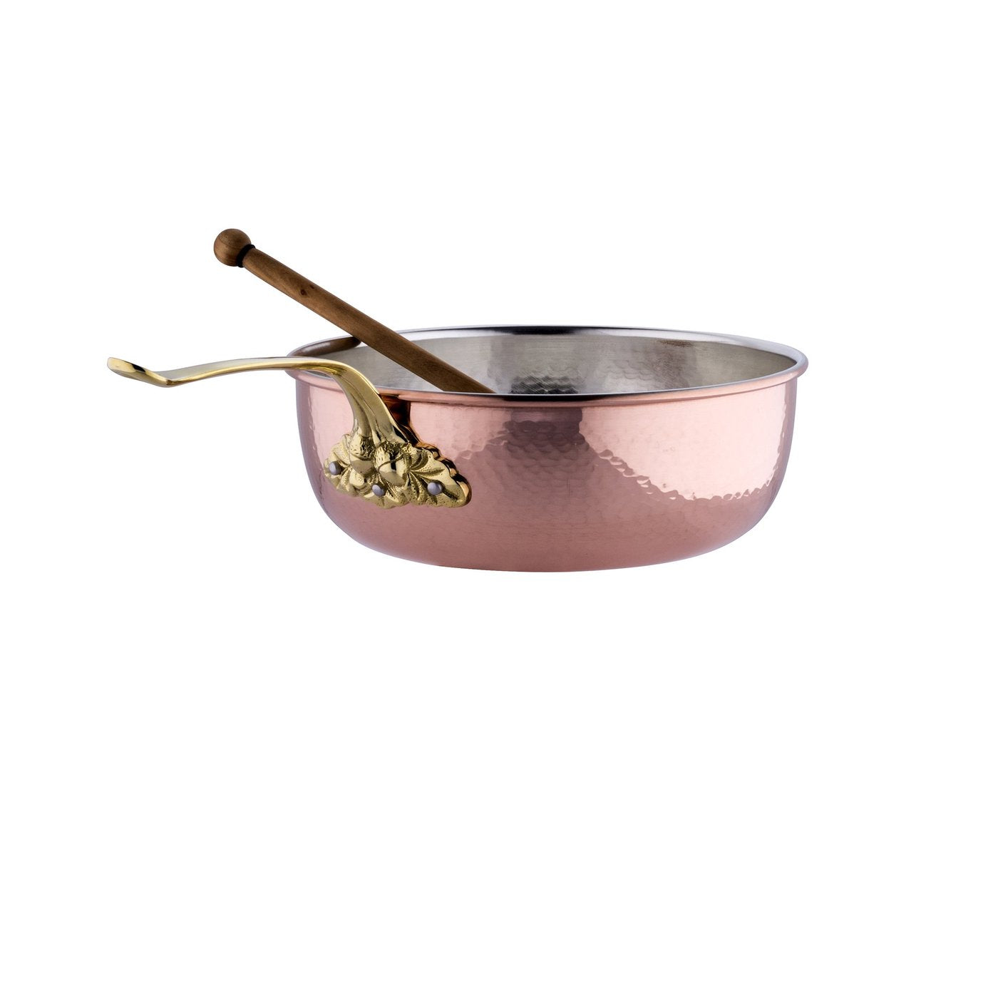 Ruffoni Historia Decor Copper Covered Chef Pan, 4 qt.