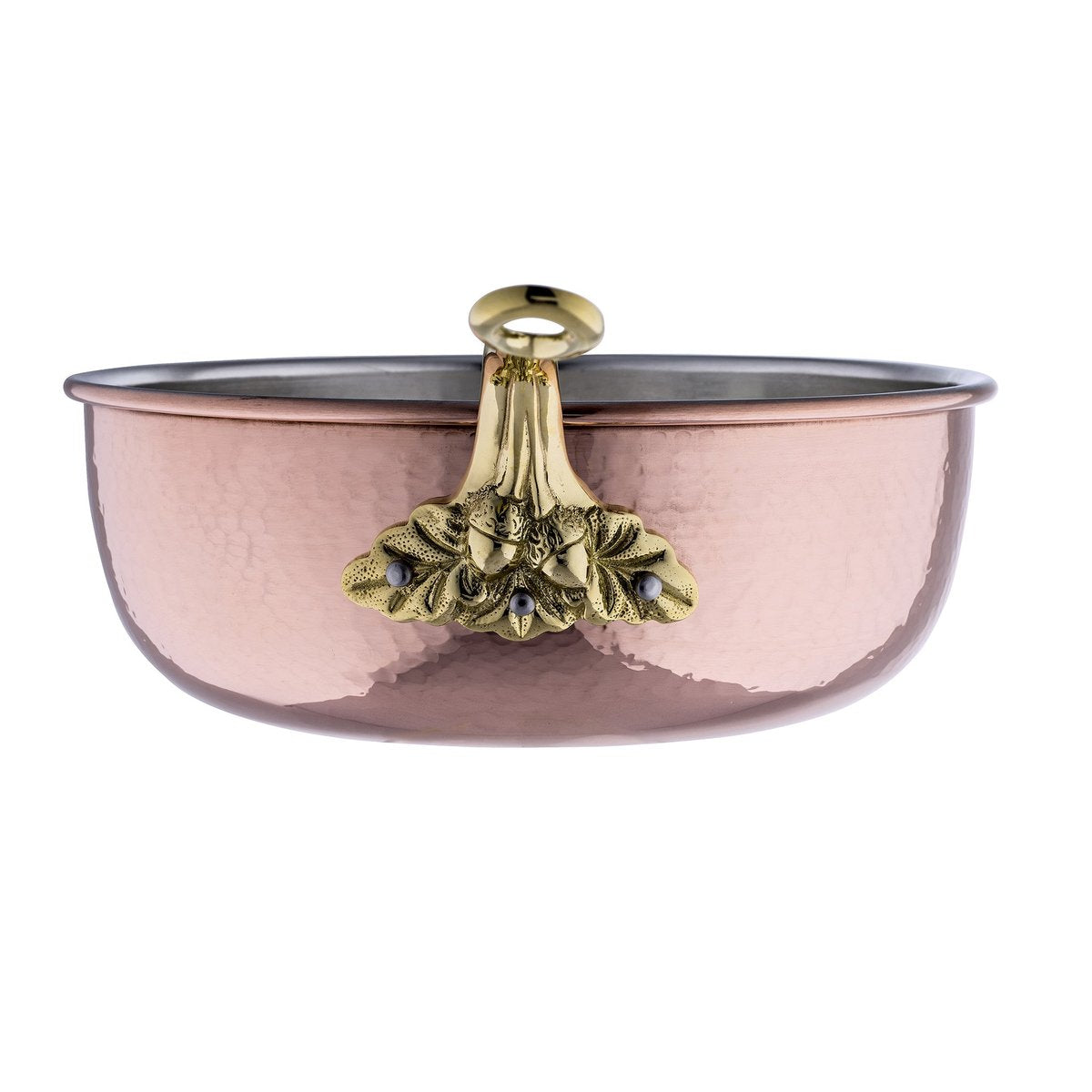 Ruffoni Historia Decor Copper Covered Chef Pan, 4 qt.