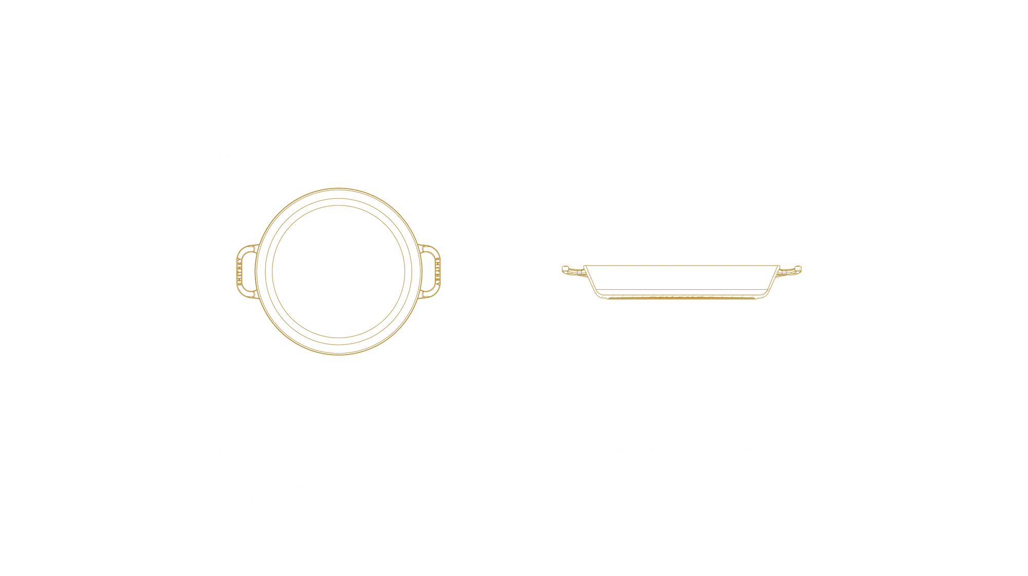 Smithey NO. 12 Dual Handle Skillet