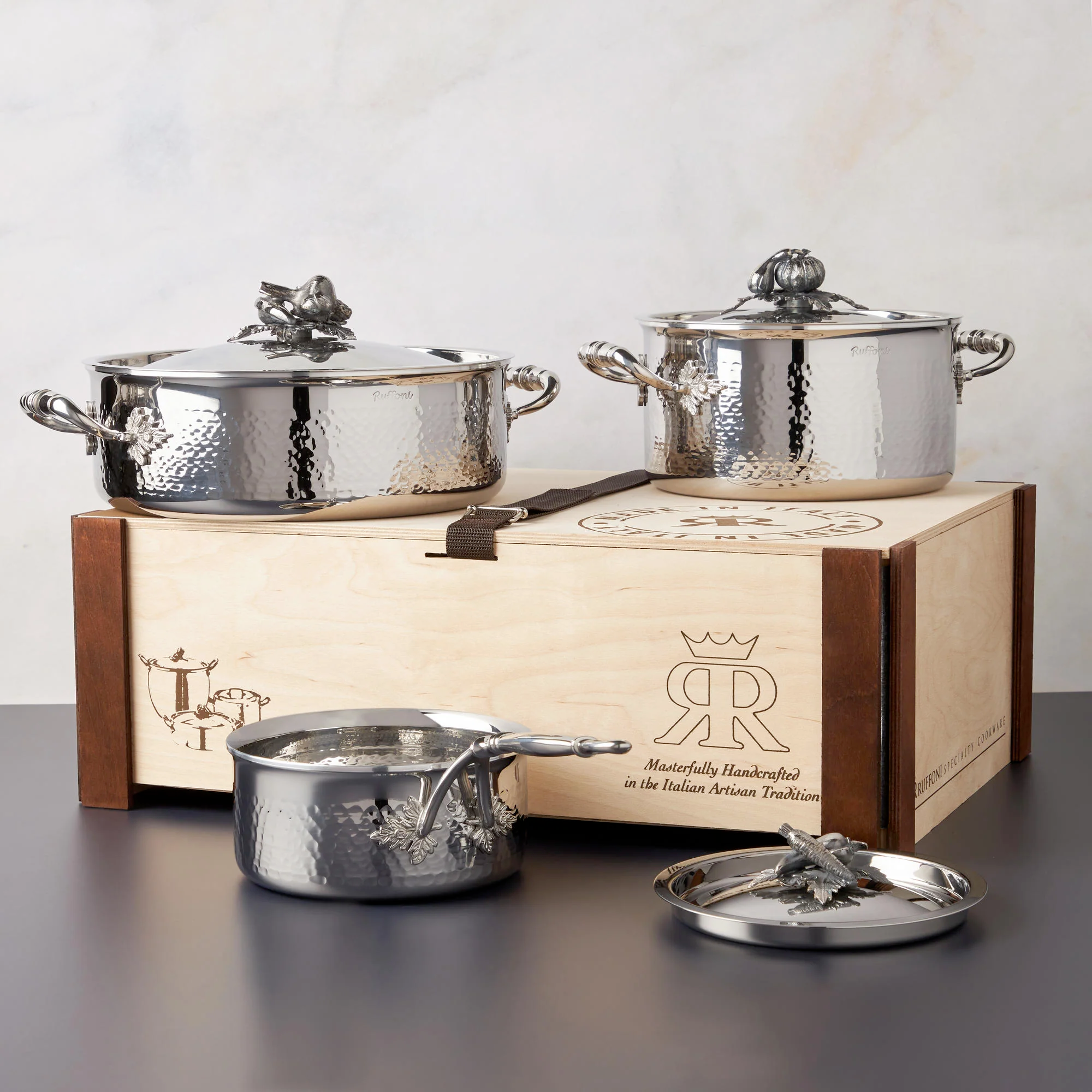 Ruffoni Opus Prima 6 Piece Set in Wooden Box